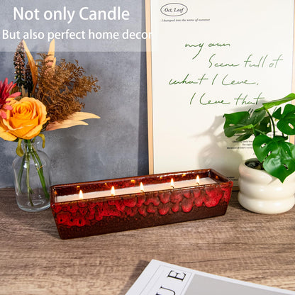 Scented Candles - 5 Wicks Large Lavender Candles for Home Scented, 24 oz Aromatherapy Candle Gifts for Women, Decorative Natural Soy Candles with Long Lasting for Mother's Day Birthday Anniversary