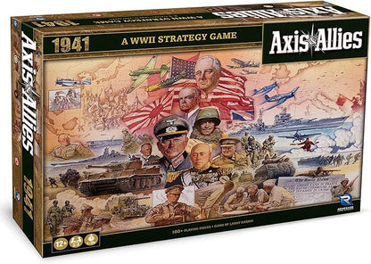 Renegade Game Studios Axis &amp Allies 1941 Board Game WWII Strategy Wargame for 2-5 Players Ages 12+ 1-3 Hour Gameplay with 160 Miniatures