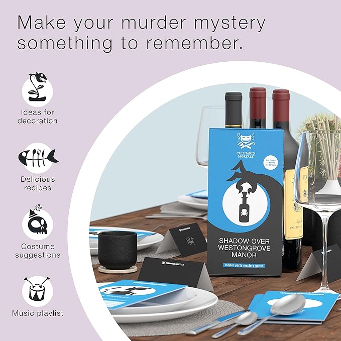 Culinario Mortale: Shadow Over Westongrove Manor Card Game
