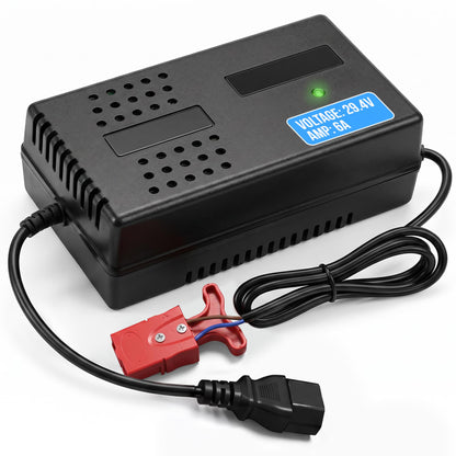 Battery Charger 24V Lithium Battery Charger with LED Indicator, JYD-24 for CBD15 Electric Pallet Jack