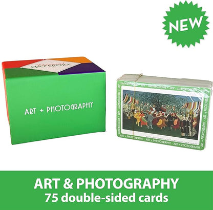 Expansion Pack Set with 3 All-New Categories x 150 Cards Each (Concepts + Ideas Art + Photography Quotes + Sayings)