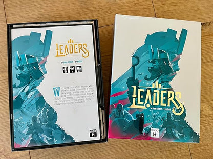Leaders | Tactical Duel Strategy 2 Player Board Game | Create Alliances Assemble Champions &amp Outsmart Opponents | Quick Competitive Games for Teens Adults &amp Kids Ages 10 &amp Up | 15 Min