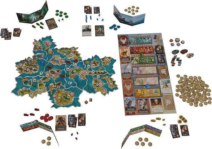 Cyclades | Epic Mythological Greek Strategy Game for Teens &amp Adults | Classic Auctioning &amp Area Control Board Game | 1v1 Competitive or Team Modes | Ages 14+ | 2-6 Players | 60-90 Minutes
