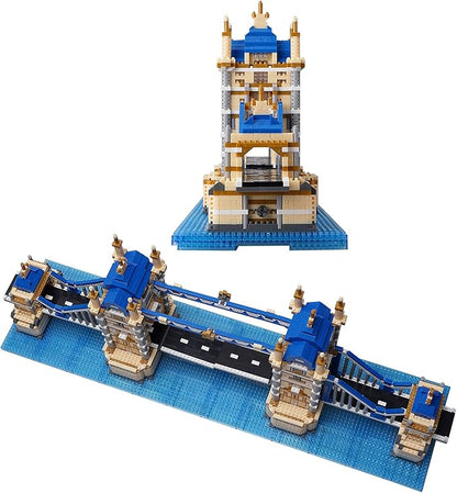 Building Blocks Set London Tower Bridge Model Micro Mini Blocks 3800 PCS Architecture Model Kits