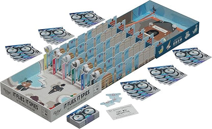 Ridley's Games: If Flies It Spies | The Spy Pigeon Racing Game | Family Strategy Game | for 2-6 Players and Age 8+ with a 20-Minute Playtime
