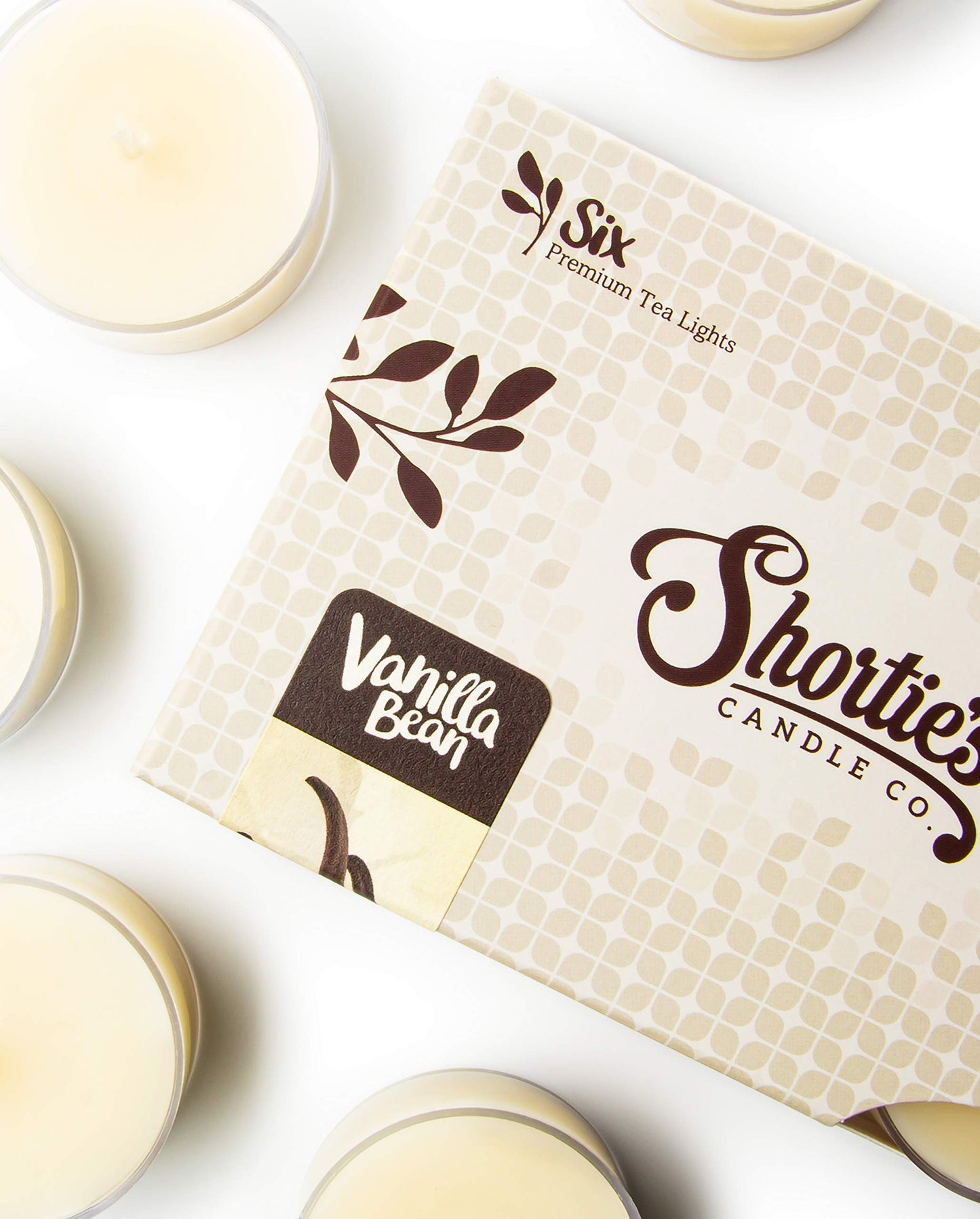 Vanilla Premium Tealight Candles Variety 3 Pack (18 Highly Scented Tea Lights) - Vanilla Bean, Cinnamon Vanilla, Vanilla Maple - Made with Natural Fragrance Oils - Collection