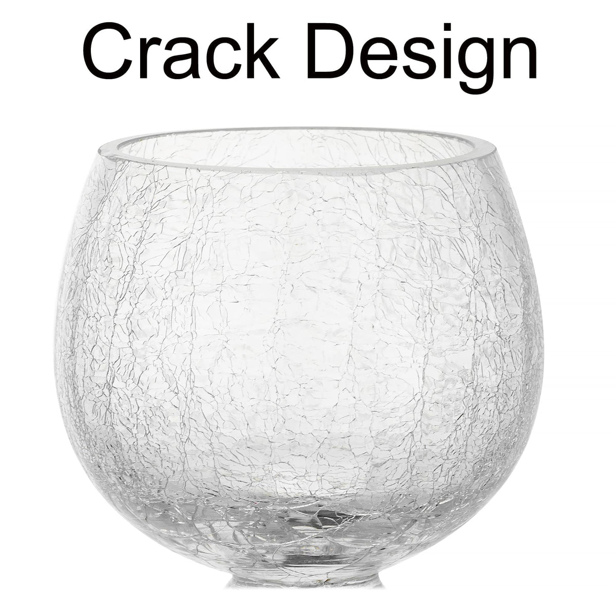 Inweder Glass Tealight Candle Holder: Clear Votive Holders 9/10/12 Inch Tall Long Setm Floating Candle Holders for Christmas Dining Table Centerpiece Wedding Party Set of 3