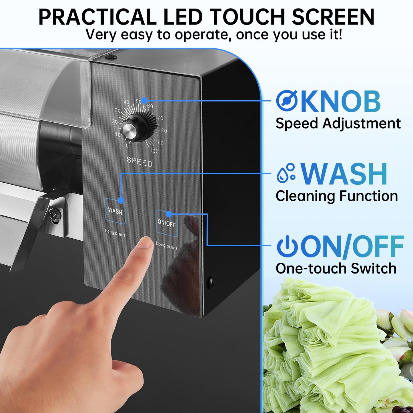 MWNYTUOH Snowflake Ice Machine, 330.6LBS/24H 660W Shaved Ice Machine, Rapid Cooling, Food-Grade Stainless Steel Material, Snowflake Ice Maker for Dessert, Ice Cream,Suitable for Party＆Commercial Use