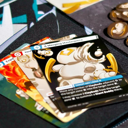 ReACT - The Arts of War - Board Game for 2 Players | 15-30 Mins Playtime | Original Anime Manga Artstyle | 1 vs 1 Fighting Dueling Card Game (Standard Edition)