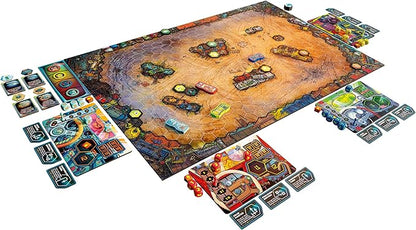 Rebellion Unplugged: Joyride: Survival of The Fastest - Car Combat Board Game Battle On Maps &amp Racetracks Ages 12+ 2-4 Players