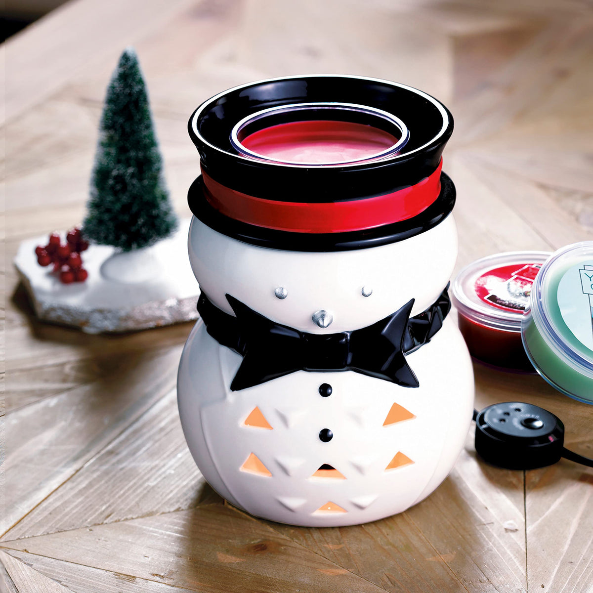 Yankee Candle Christmas Eve Scenterpiece Melt Cups, Red