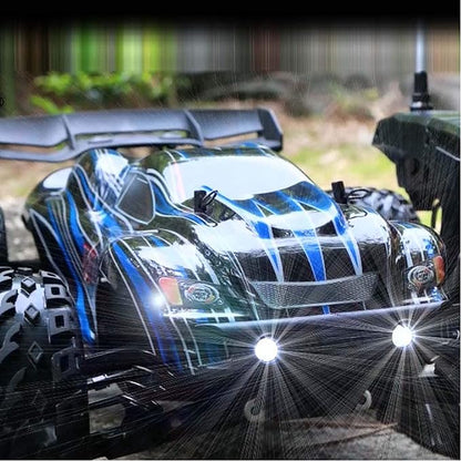 Jlbracing Cheetah 21101 1:10 RTR Brushless RC Truck 80km/h High Speed with 120A ESC 4WD Off-Road Monster Truck IPX7 Waterproof Electric RC Car for Adults - All Terrain for Snow/Sand