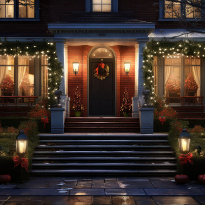 Baquler 8 Pcs Christmas LED Window Candles with Sensor Dusk to Dawn Light Sensor 9.37 Inches Cordless Flameless Battery Taper Candles with Flickering Amber Flame for Xmas Home Decor(Gold)