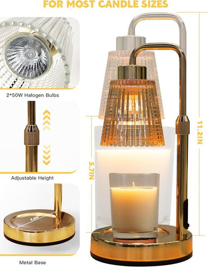 GODONLIF Candle Warmer Lamp - Dimmable with Timer | Perfect Birthday & Housewarming Gift for Women