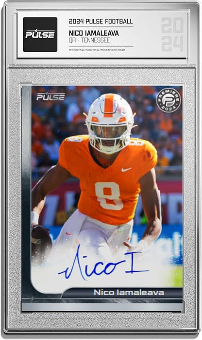 2024 Pulse Premiere Football Hobby Trading Card Box (4 Autographs)