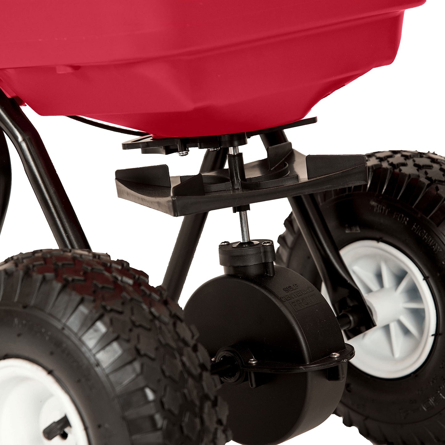EarthWay 2050P 80lb Broadcast Spreader, Lawn Aerator, Fertilizer Spreader, 80lb Capacity, Pre-Assembled, with Rustproof Poly Hopper and Adjustable Drop Rate for Lawn Care & Seed Spreading
