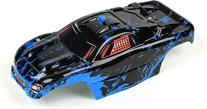 SummitLink Custom Body Muddy Blue Over Black Compatible for 1/10 Scale RC Car or Truck (Truck not Included) R-BB-01