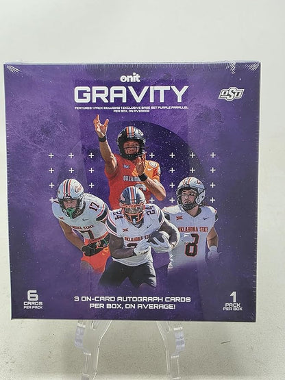 2025 Onit Gravity College Football Card Breaker Edition Box (Oklahoma State Cowboys)