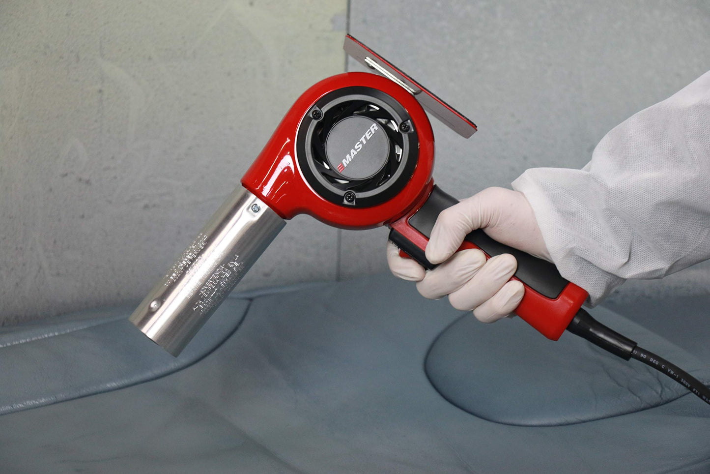 Master Appliance HG-301D Industrial Heat Gun, Quick Change Plug-In Heating Element, 800° F, 120V, 1440W, 12 Amps, Engineered In USA