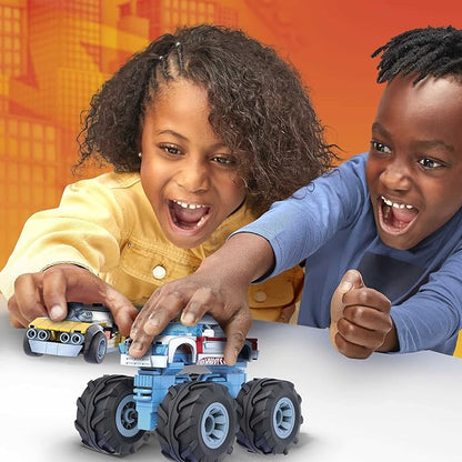 MEGA Hot Wheels Collectible Vehicle Building Toy Car Rodger Dodger 2 Micro Action Figure Drivers and Deluxe Features for Fans and Collectors