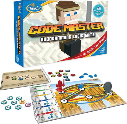 ThinkFun Code Master Programming Logic Game and STEM Toy – Teaches Programming Skills Through Fun Gameplay