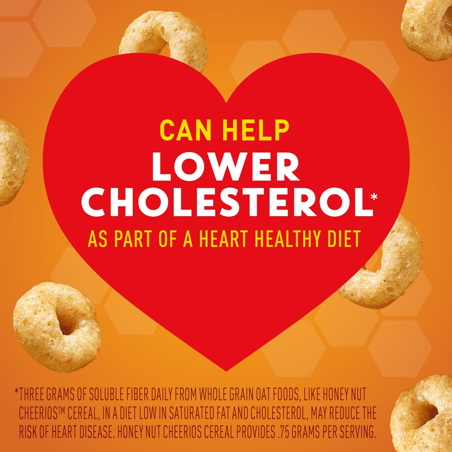 Honey Nut Cheerios, Heart Healthy Gluten Free Breakfast Cereal with Whole Grain Oats, 10.8 oz
