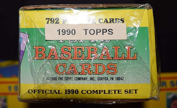 Topps Baseball Cards - The Official 1990 Complete Set