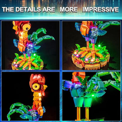 LED Light Kit for Lego 43272 Heihei Set Compatible with Lego 43272 Heihei Building Blocks Model(Not Include Blocks Set)