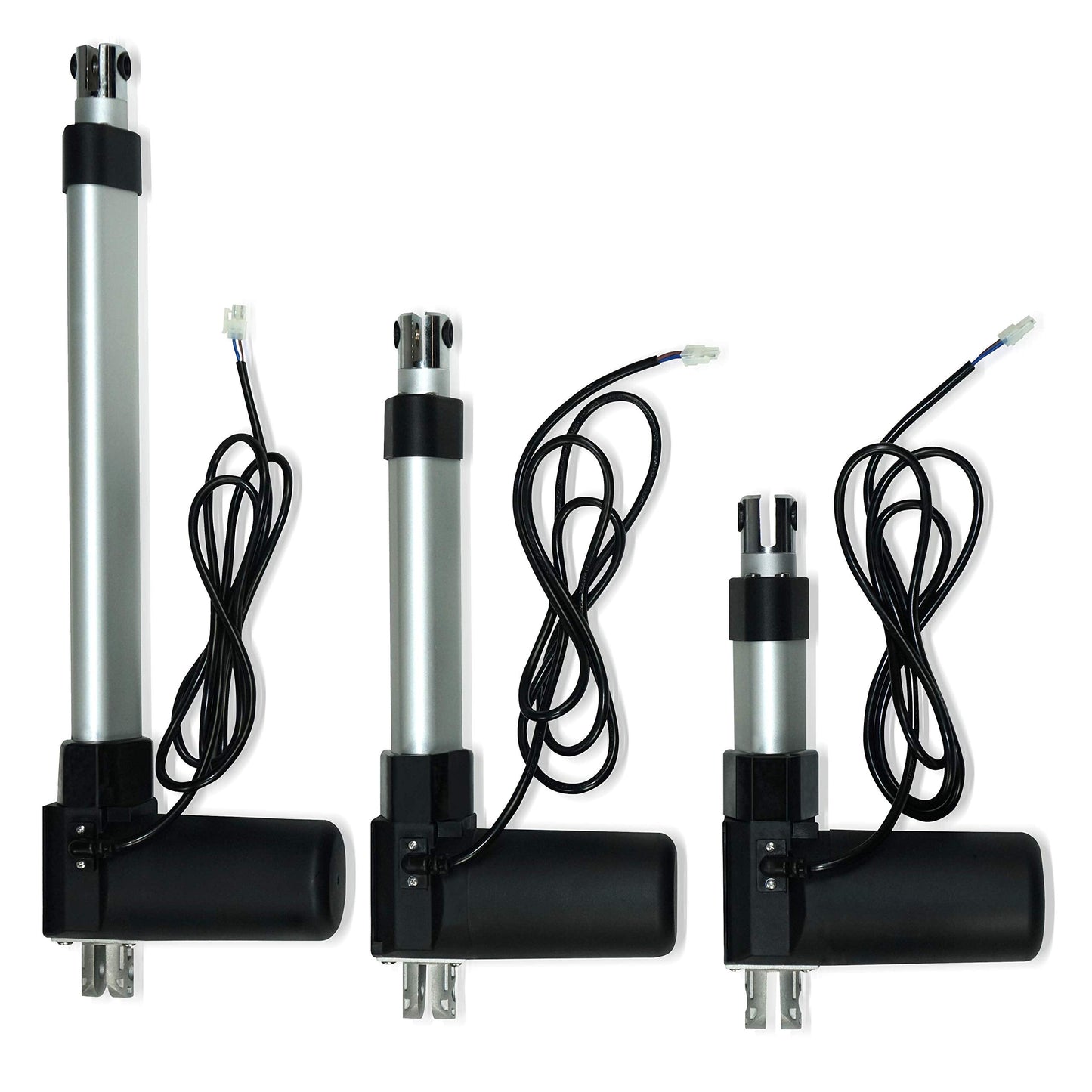 Progressive Automations 12V Electric Linear Actuator - 8 Inch Stroke, 100 lbs Force, IP66 Water Resistance - High Load Linear Actuator for Automation, Manufacturing, Automotive, PA-04-8-100