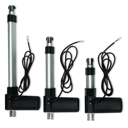 Progressive Automations 12V Electric Linear Actuator - 8 Inch Stroke, 100 lbs Force, IP66 Water Resistance - High Load Linear Actuator for Automation, Manufacturing, Automotive, PA-04-8-100