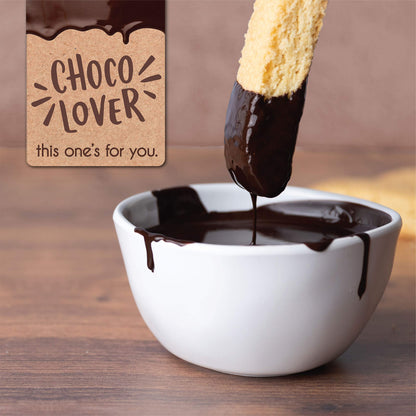Barnetts 12 Chocolate Biscotti Gift Basket, Gourmet Cookies Gifts for Food Delivery, Ideas for Dad, Husband, Brother, Son, Grandfather, Girlfriend, Grandmother, Daughter, Mother