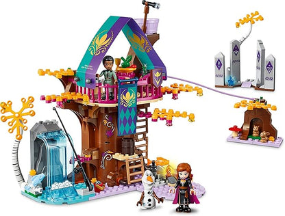 LEGO Disney Frozen II Enchanted Treehouse 41164 Toy Treehouse Building Kit Featuring Anna Mini Doll and Bunny Figure for Pretend Play (302 Pieces)