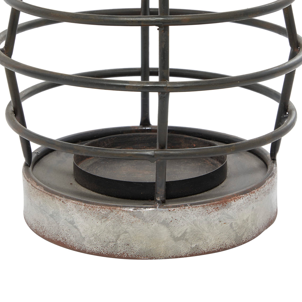 Deco 79 94656 Candle Lantern, Silver/Gray