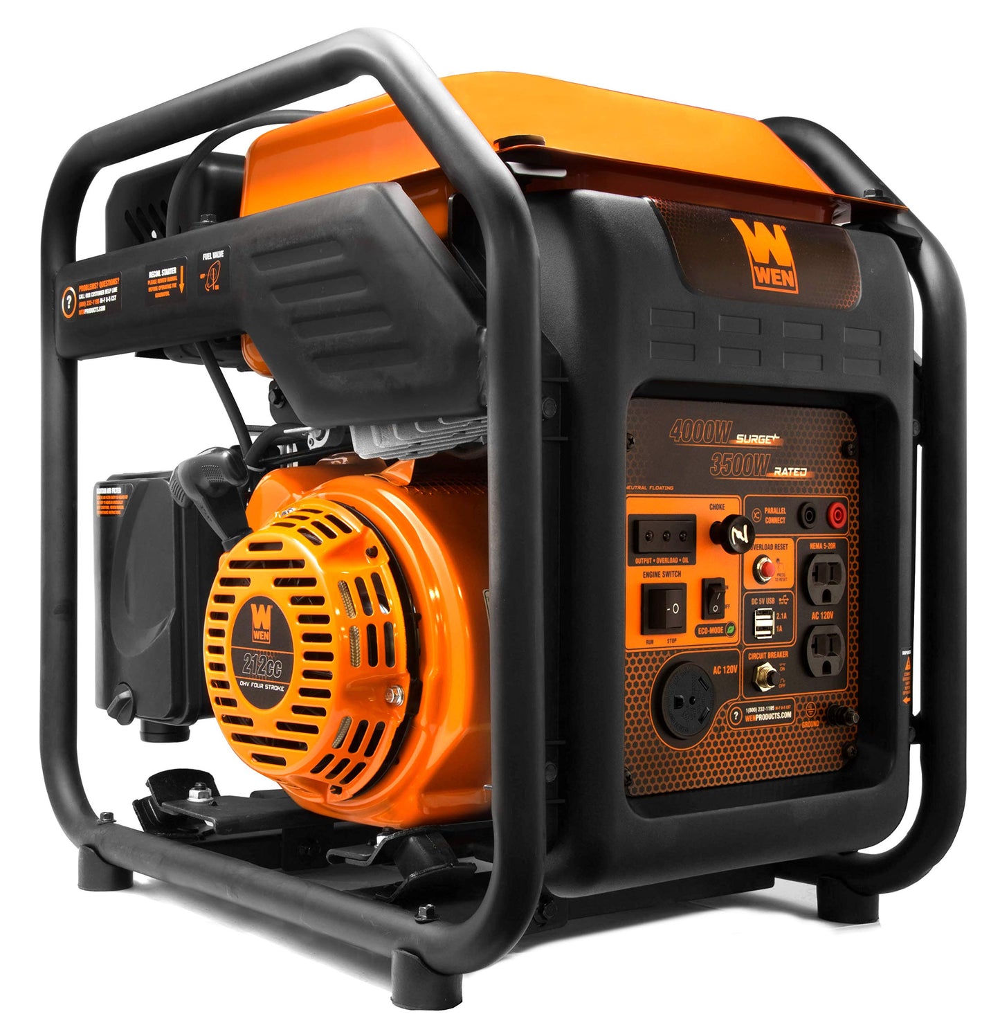 WEN RV-Ready 4000-Watt Open Frame Inverter Generator (GN400iM)