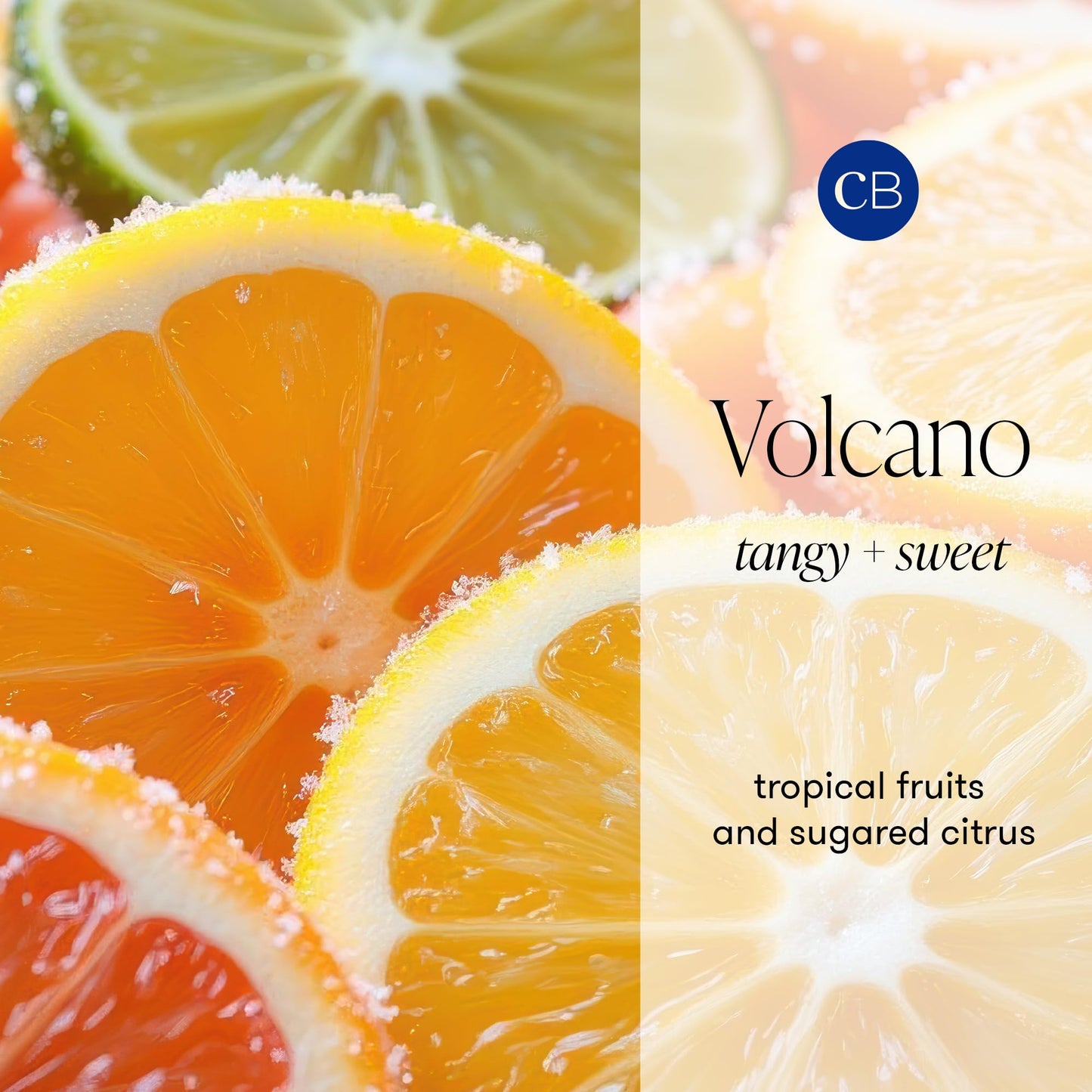 Capri Blue Volcano Printed Travel Tin Jar Candle - Luxury Candle with a Long Lasting Soy Wax Blend - Scented with Tropical & Fruity Fragrance (Aqua Color, 8.5 oz) (Pack of 2)