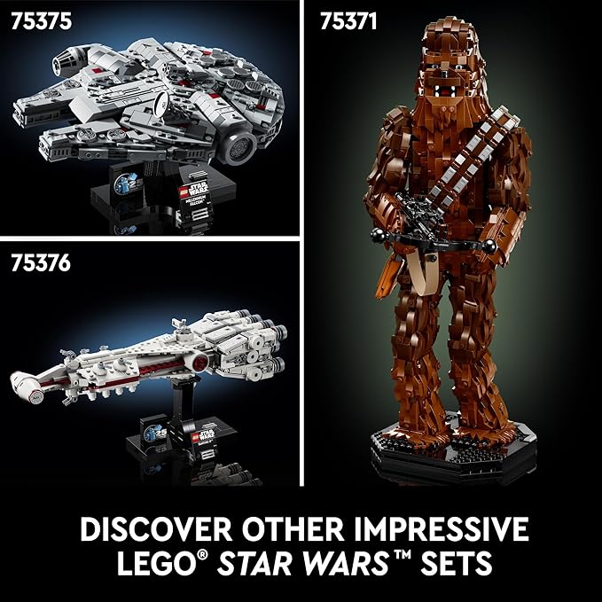LEGO Star Wars: A New Hope Tantive IV Buildable 25th Anniversary Starship Model Creative Building Set for Adults Collectible Build and Display Gift Idea for Star Wars Fans 75376