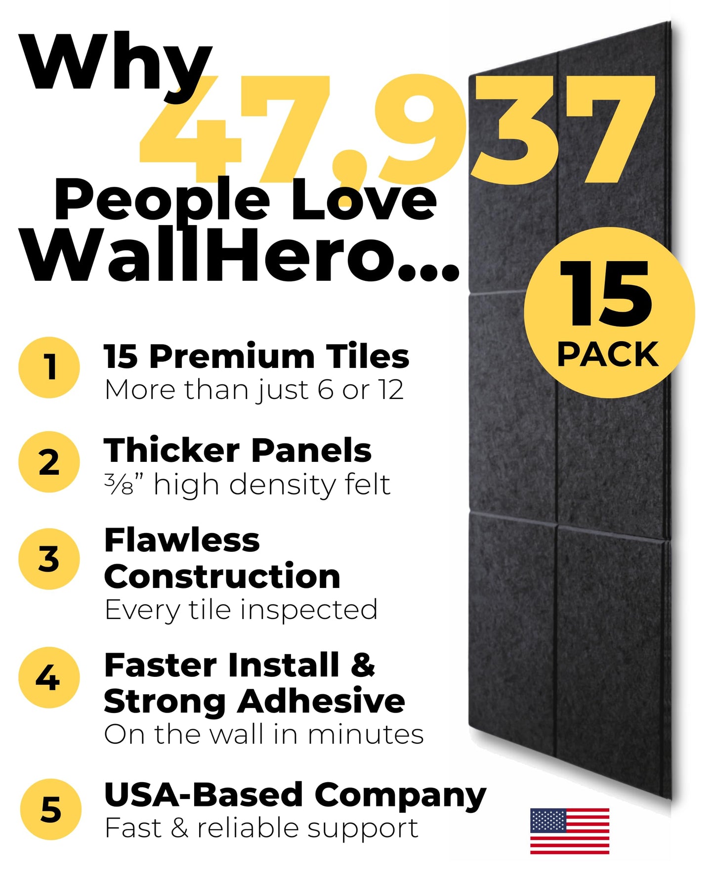 WALLHERO Corkboards for Wall, 59"x36" | 15 Pack | Cork Board Squares, Pin Up Board, Office Board for Wall, Big Bulletin Board, Cork Roll with Adhesive Backing (Sage Green)