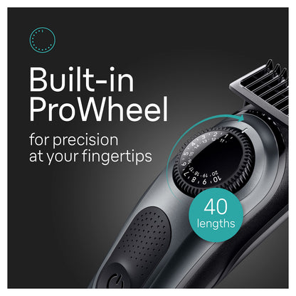 Braun All-in-One Style Kit Series 5 5470, 9-in-1 Trimmer for Men w/Beard Trimmer, Body Trimmer for Manscaping, Gillette Fusion5 ProGlide Razor, 40 Length Settings, Rechargeable Battery, Cordless