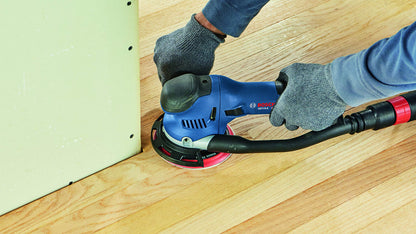 BOSCH GET75-6N Electric Orbital Sander, Polisher - 7.5 Amp, Corded, 6 Inch Disc Size - Dual-Mode: Random Orbit & Turbo
