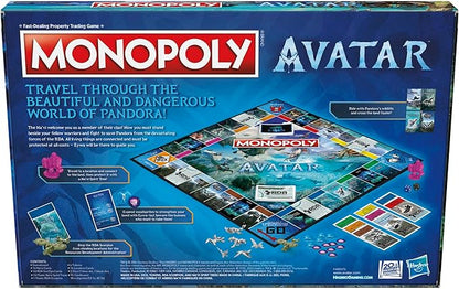 Monopoly: Avatar Edition Board Game for Ages 8 and Up Family Games for 2 to 6 Players Kids Games