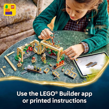 LEGO Harry Potter Hogwarts Castle: Herbology Class Kids Toy - Building and Learning Toy for Pretend Play - Harry Potter Collectible for Boys and Girls Ages 8+ - Birthday Gift Idea - 76445