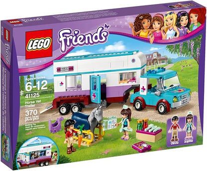 LEGO 41125 Horse Vet Trailer Building Kit (370 Piece)