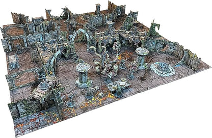 Maladum Oblivion's Maw Expansion - Fantasy Dungeon Crawler Game Immersive Terrain Solo Co-op and Adversarial Play