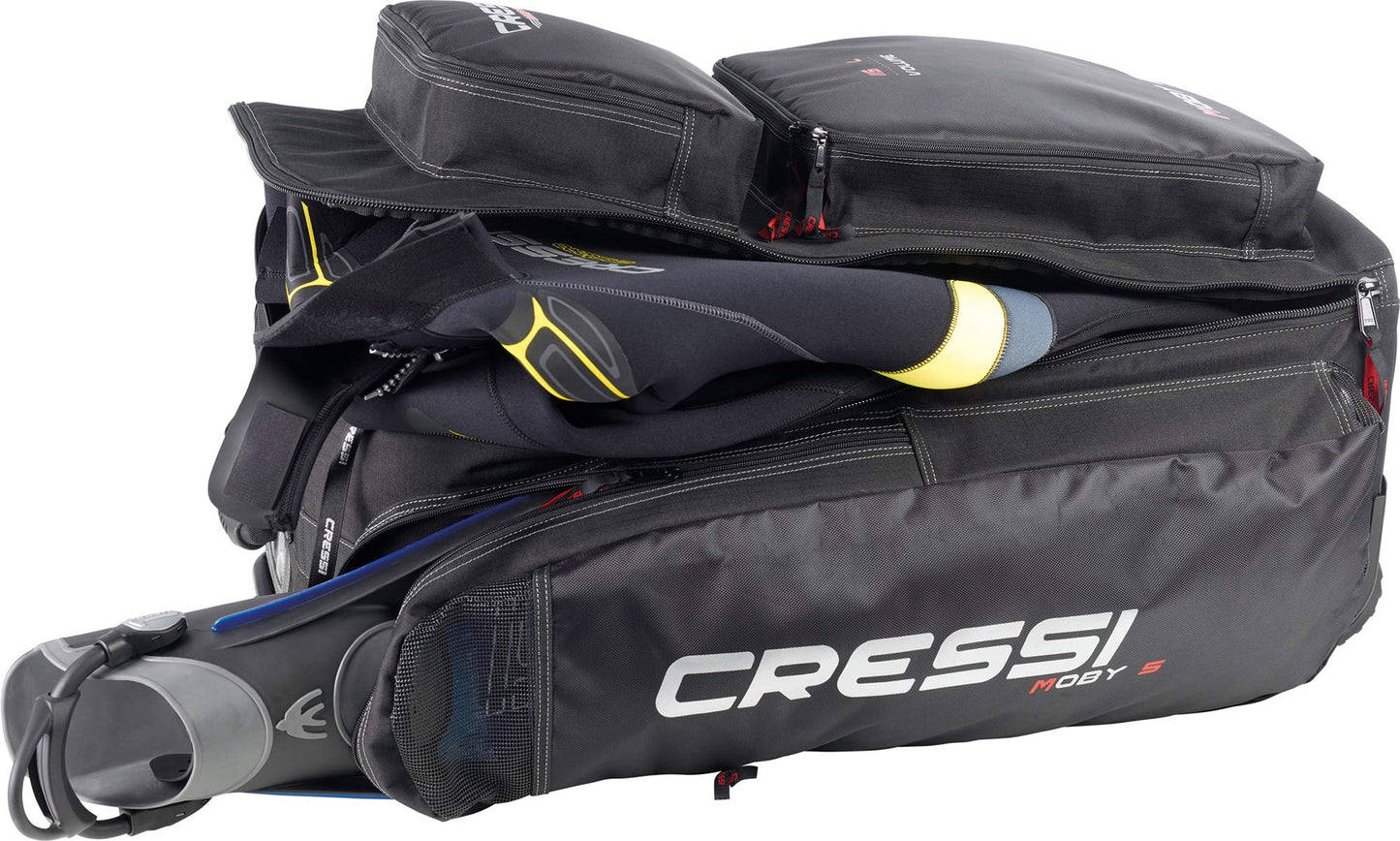 Cressi Moby 5, Black/Red