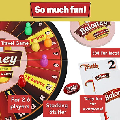 TDC Games The Game of Baloney Board Game