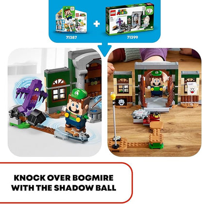 LEGO Super Mario Luigi’s Mansion Entryway Expansion Set 71399 Building Kit Collectible Toy for Kids Aged 7 and up (504 Pieces)