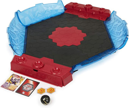 Bakugan Battle League Coliseum Deluxe Game Board with Exclusive Fused Howlkor x Serpenteze Kids Toys for Boys Ages 6 and Up