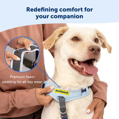 PetSafe Easy Walk Comfort No-Pull Dog Harness Full-Body Padding - Better Walks on The First Use - 5 Points of Adjustment Large, Green