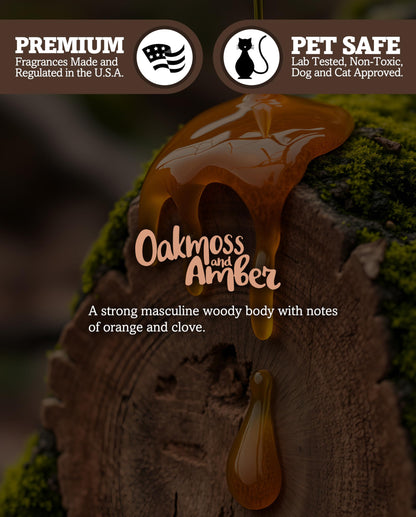 Oakmoss & Amber Premium Tealight Candles Bulk Pack - Highly Scented with Essential & Natural Oils - 24 White Tea Lights - Beautiful Candlelight - Made in the USA - Incense & Earth Collection