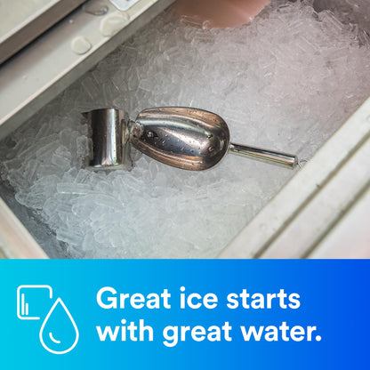 3M ICE190-S Water Filtration System for Commercial Ice Maker Machines, Reduces Scale, Bacteria and Cysts